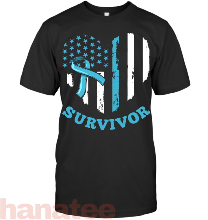 Prostate Cancer Survivor US Flag