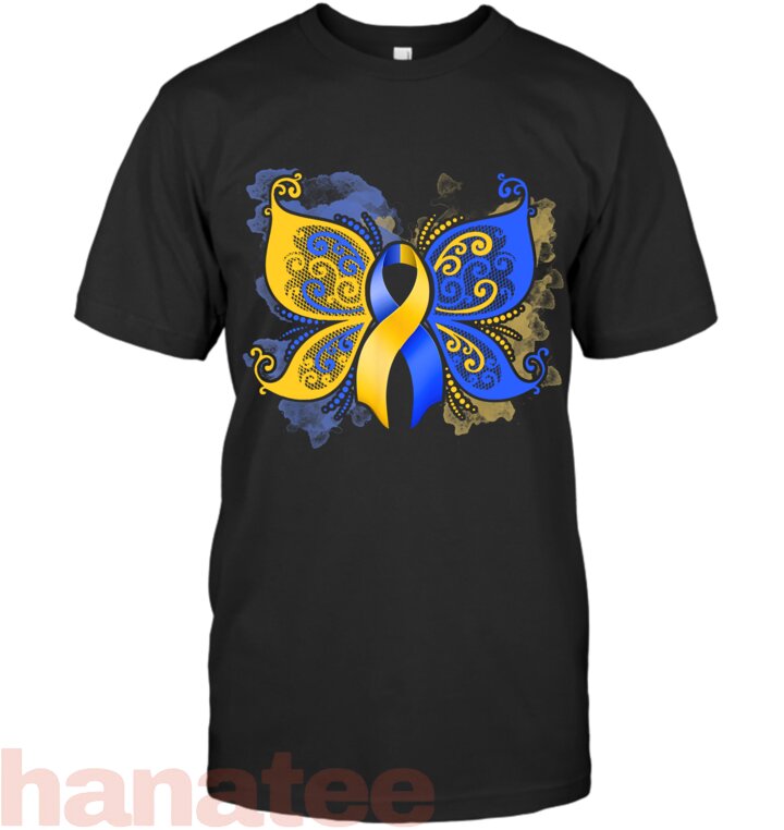 Down Syndrome Awareness Butterfly