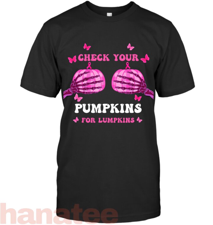 Check Your Pumpkins Breast Cancer