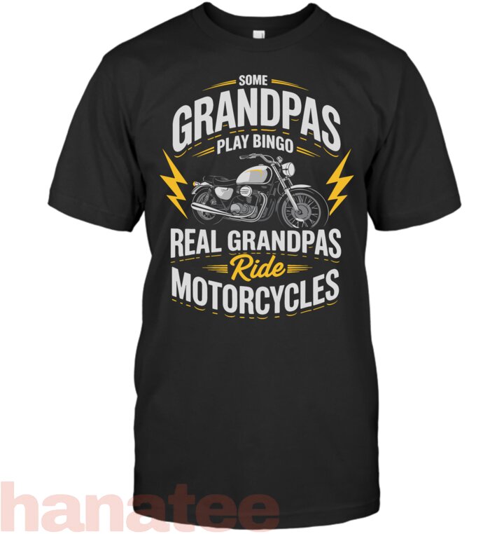 Grandpa Biker Funny Motorcycle  2