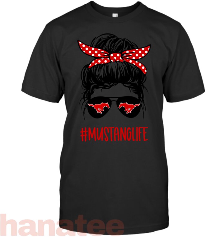 Mustang Life Messy Bun Red