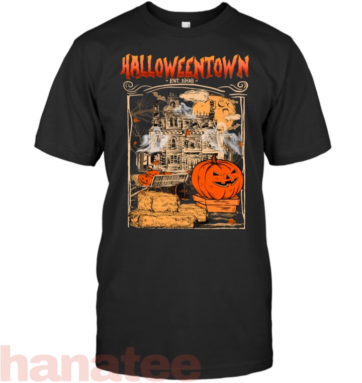 Funny Halloween Pumpkin Town