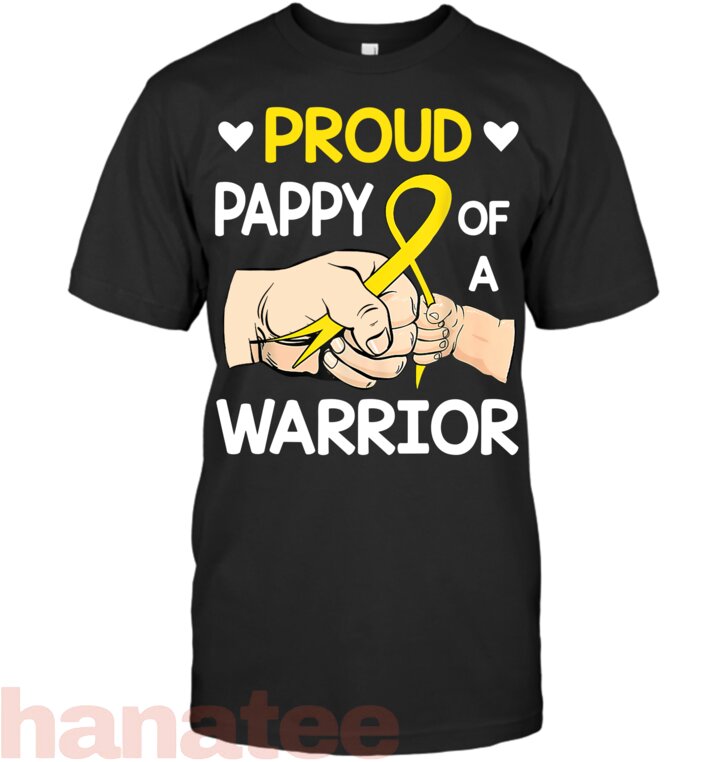 Bump Proud Pappy Of A Warrior Childhood Cancer