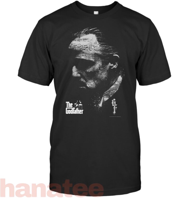 The Godfather Don Vito Corleone Profile Portrait T-Shirt
