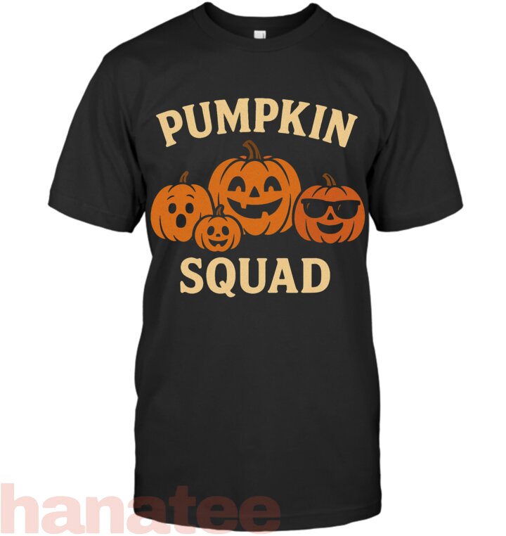 Pumpkin Squad Funny Halloween