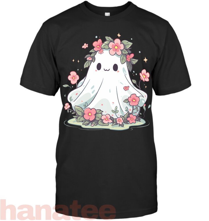Halloween Floral Ghost Halloween