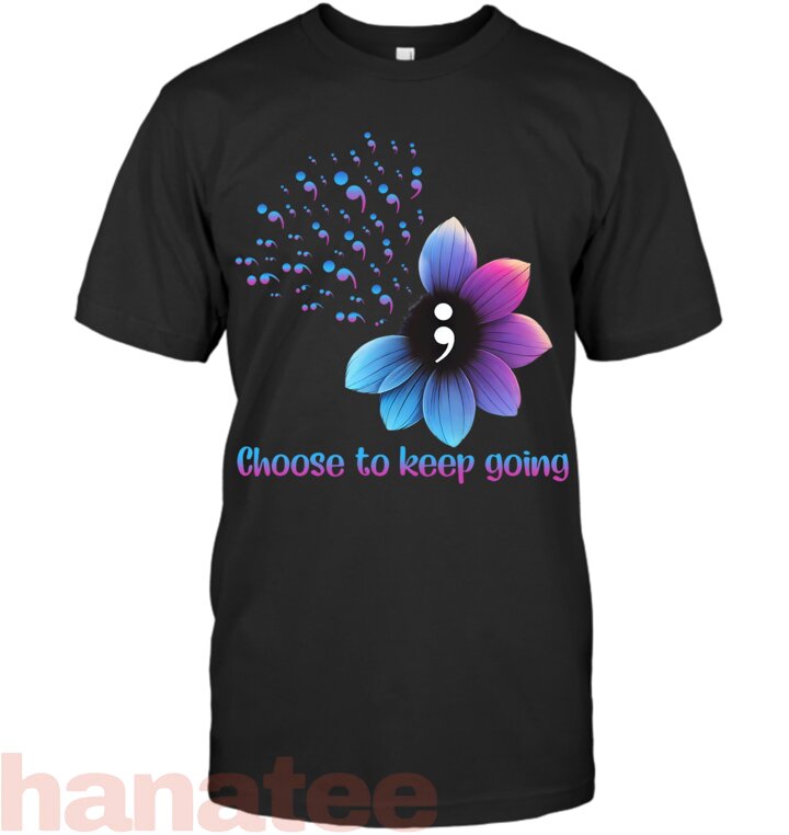 Choose To Keep Going Flower