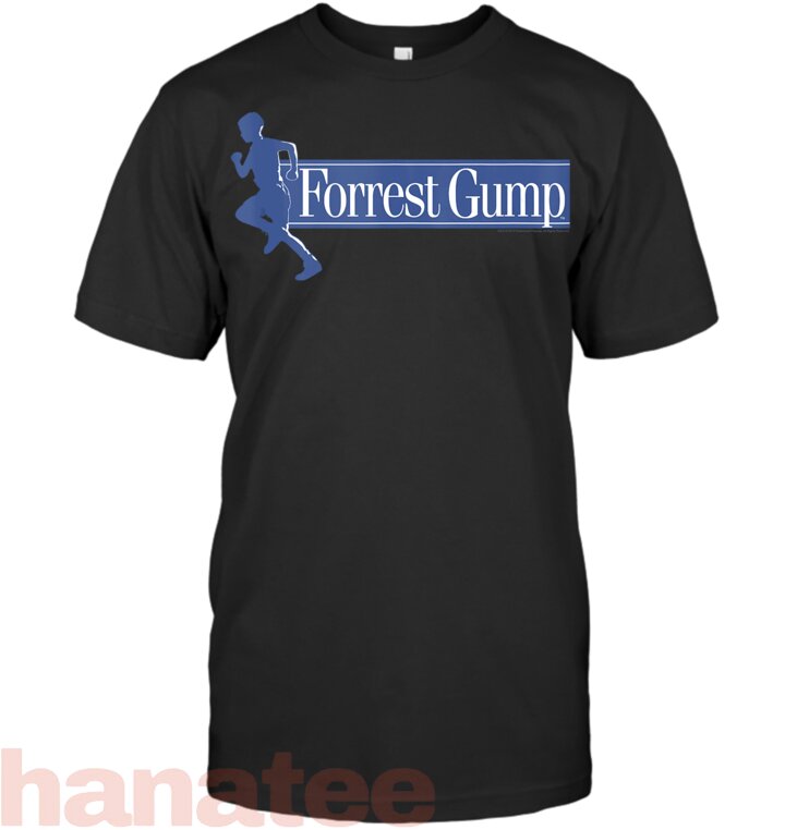 Forrest Gump Running Silhouette Title Tank Top