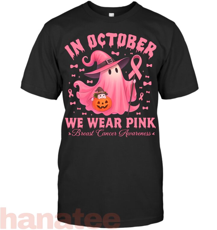 We Wear Pink Breast Cancer Halloween