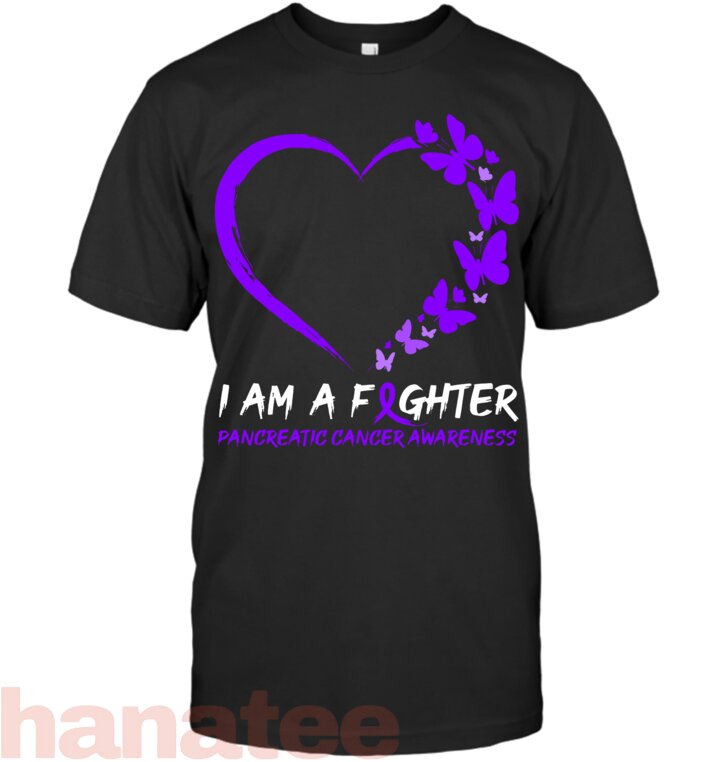 Butterfly Heart I_m A Fighter Pancreatic Cancer