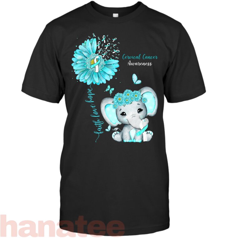 Cervical Cancer Awareness Elephant