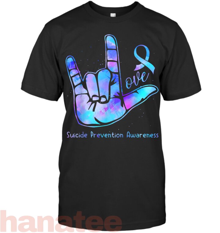 Love Hand Sign Suicide Prevention Awareness
