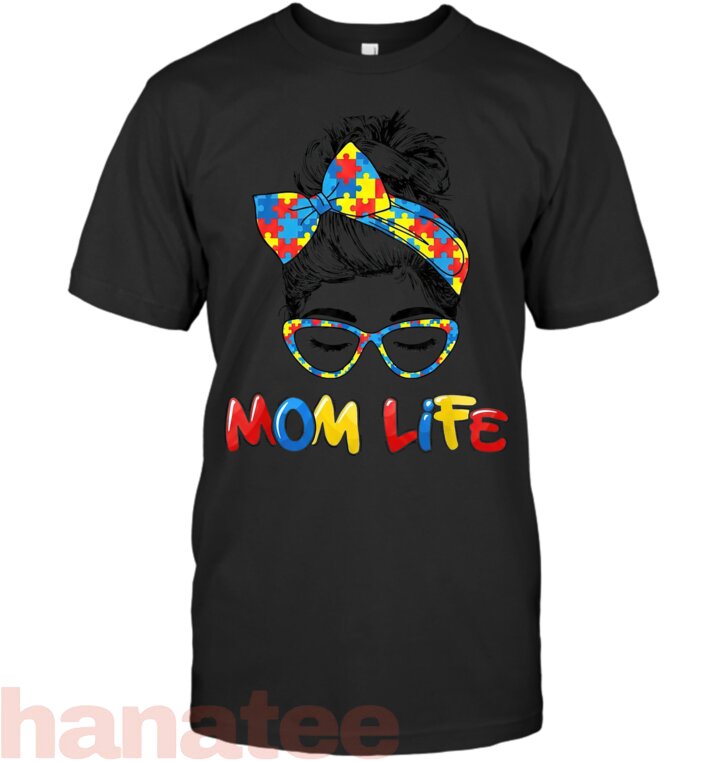 Autism Mom Life Messy Bun