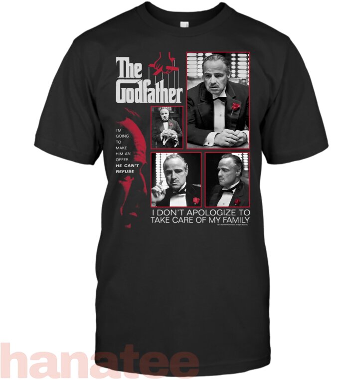 The Godfather Make Him An Offer He Can_t Refuse Movie Poster T-Shirt