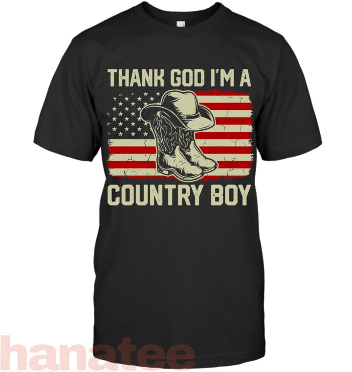 Thank God I_m A Country Western Boy Vintage