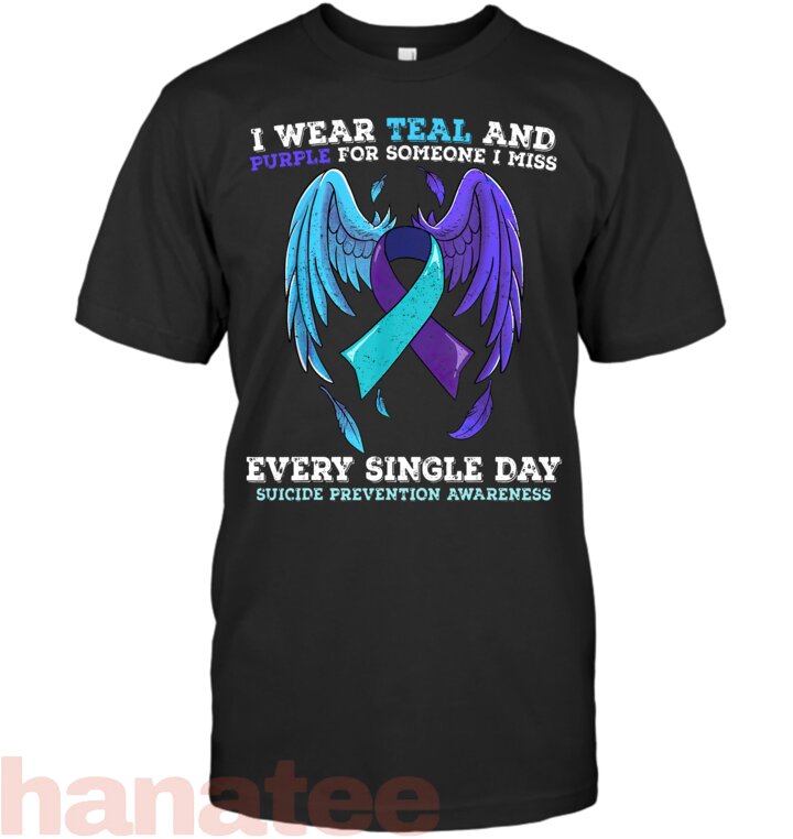 Wings Suicide Prevention Awareness T