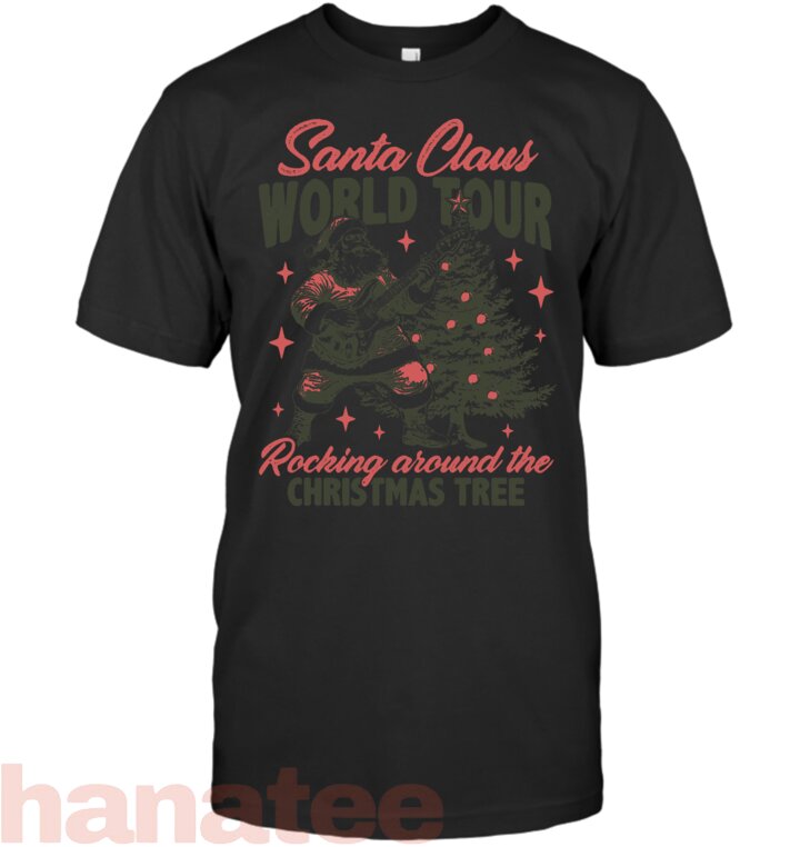 Santa Claus World Tour Rocking Around The Christmas Tree