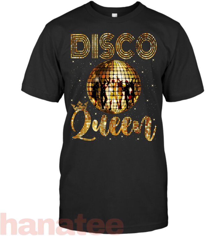 Disco Queen Gold Themed Vintage