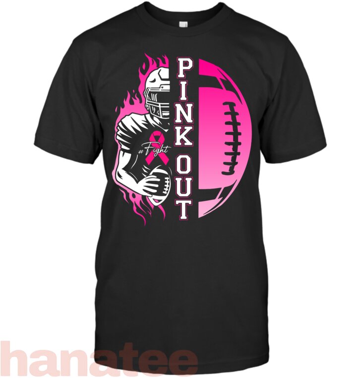 Football Pink Out Team Breast Cancer