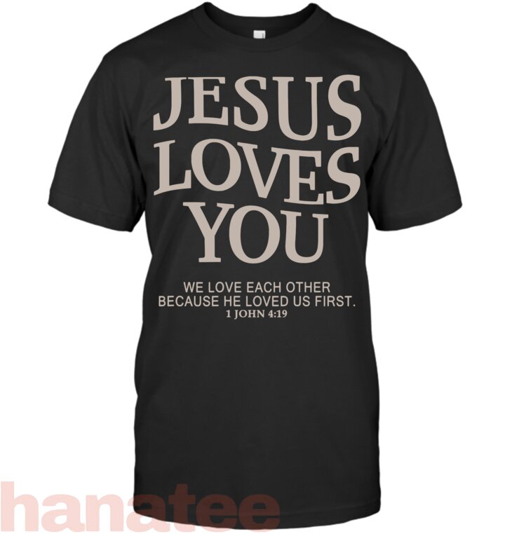 Jesus Loves You Christian Graphic
