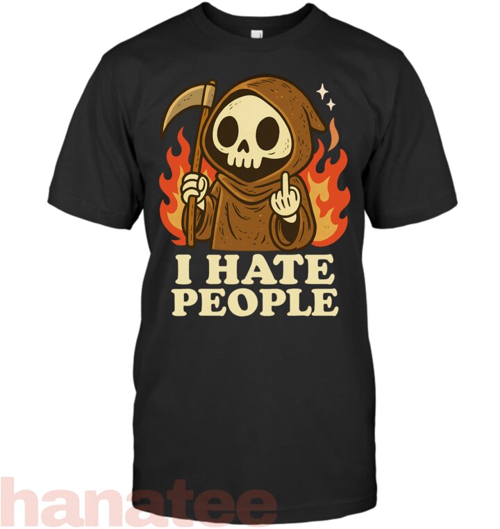 Funny Halloween Grim Reaper