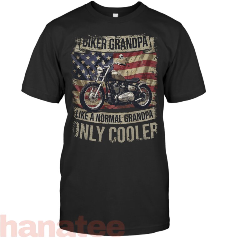 Grandpa Biker Funny Motorcycle  4