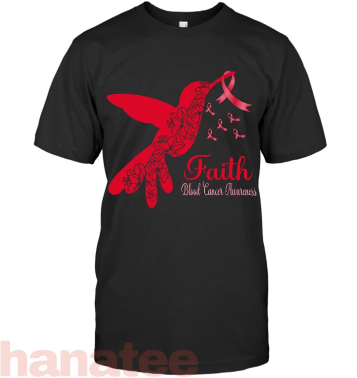 Blood Cancer Awareness Hummingbird Ribbon