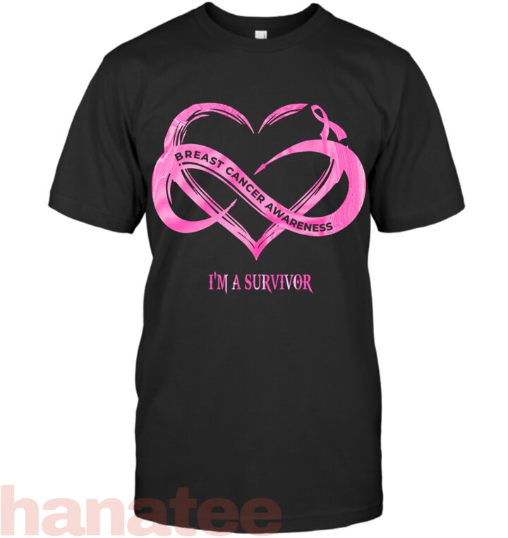 Breast Cancer Awareness Survivor Heart