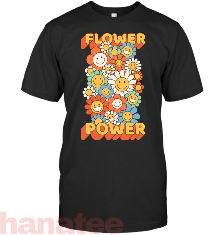 Flower Power Groovy Hippie Vintage