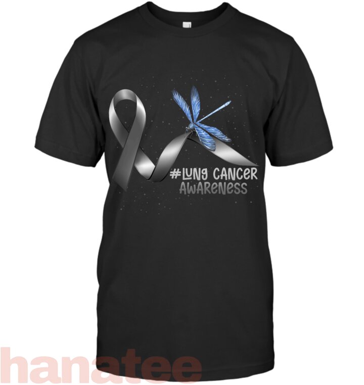 Dragonfly White Ribbon Lung Cancer 1