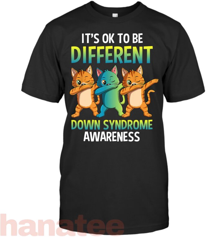 It_s Ok To Be Different Dabbing Cat Down Syndrome