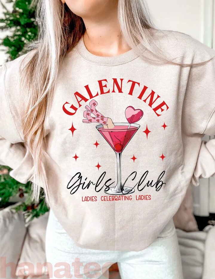 Galentine Cupid Valentine's Day Cocktail Club