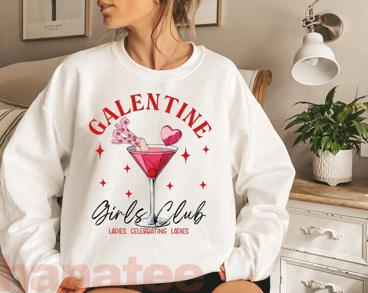Galentine Cupid Valentine's Day Cocktail Club
